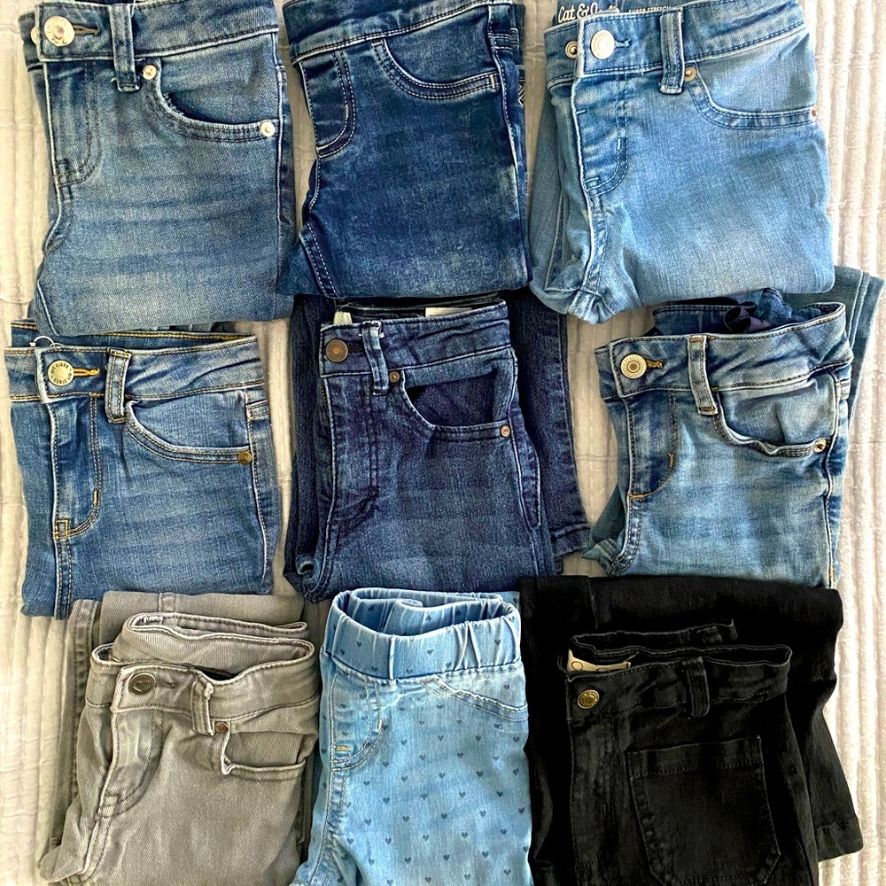 Girls Size 6 Jeans Lot